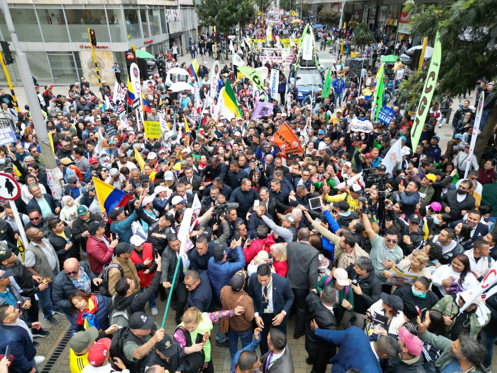 Marcha Del De Junio De En Respaldo A Las Reformas Sociales Del